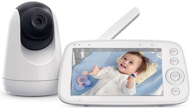 HiPP  5" 720P Video Baby Monitor (VA-IH006) in White in Excellent condition