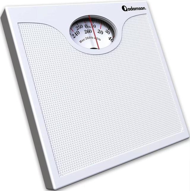 Adamson  A22 Bathroom Scale for Body Weight Up to 260 LB in White in Excellent condition