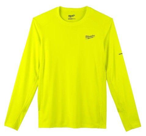 Milwaukee  415 WORKSKIN Lightweight Performance Shirt in High Visibility (Yellow) in Acceptable condition