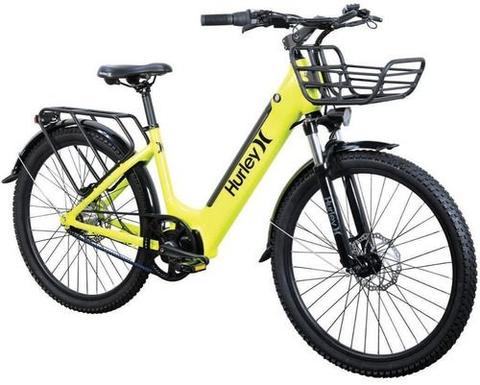Hurley  Bike Ultimate Urban Belt Drive Urban E-Bike 16" - Yellow - Excellent