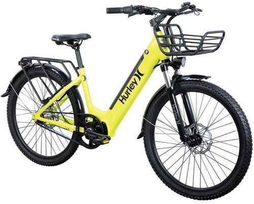 Hurley  Bike Ultimate Urban Belt Drive Urban E-Bike 16" in Yellow in Excellent condition