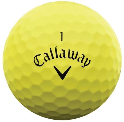 Callaway  Supersoft 24 Golf Balls - Yellow - Excellent