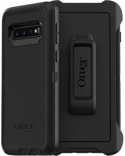 Otterbox  Defender Series Phone Case + Holster for Galaxy S10 in Black in Pristine condition