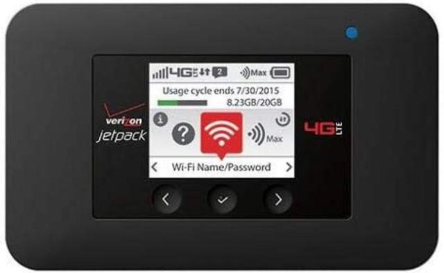 Verizon  Jetpack 4G LTE Mobile Hotspot AC791L  in Black in Acceptable condition