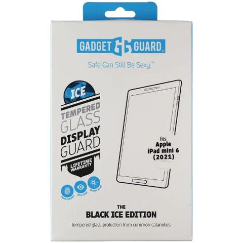 GadgetGuard  (Black Ice) Tempered Glass Screen Protector for iPad Mini 6 (2021) - Clear - Excellent