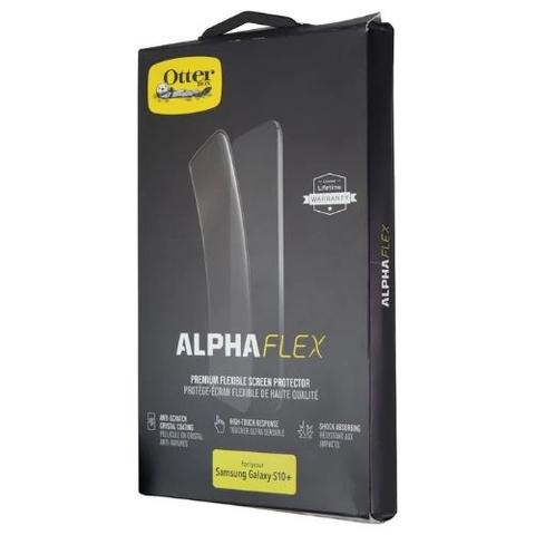 Otterbox  Alpha Flex Premium Flexible Screen Protector for Galaxy S10+ - Clear - Excellent