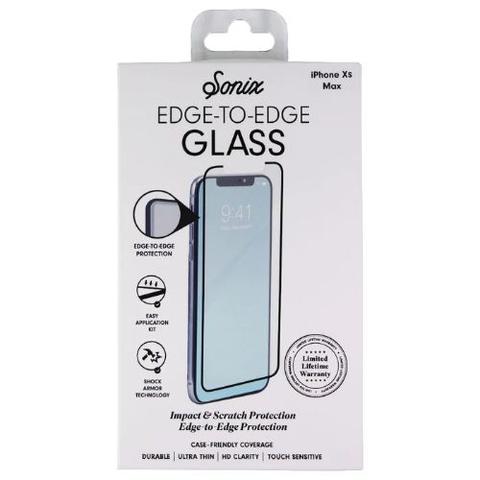 Sonix  Edge to Edge Tempered Glass Screen Protector for iPhone XS Max - Clear - Excellent