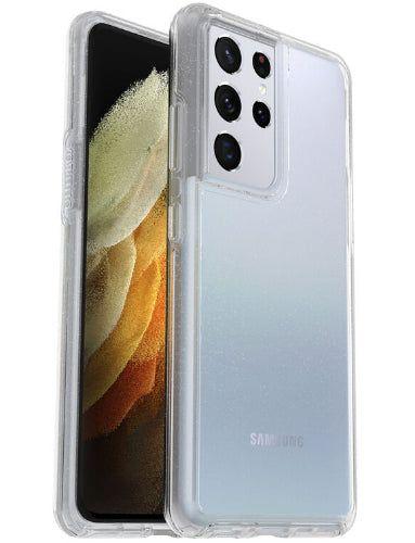 Otterbox  Symmetry Series Clear Phone Case for Galaxy S21 Ultra (5G) in Stardust in Acceptable condition