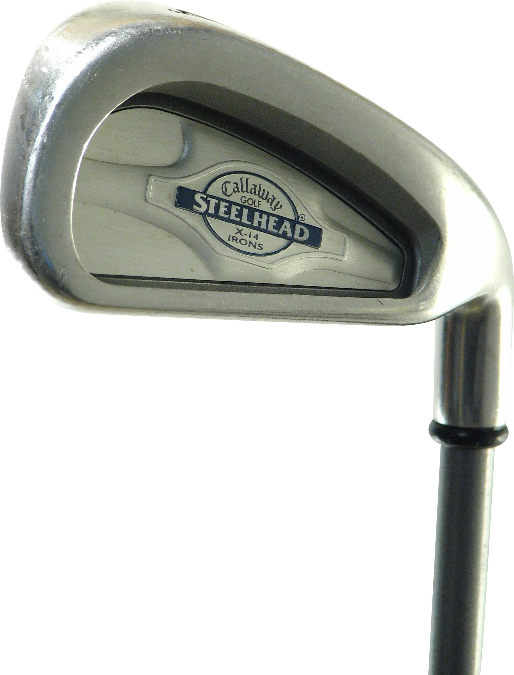 Callaway Steelhead X-14 Iron Individual - Callaway Constant Weight Rifle Shaft - 3 - Right Handed - Uniflex Flex - 2* upright Length - 2* upright Lie Angle - Men - Acceptable