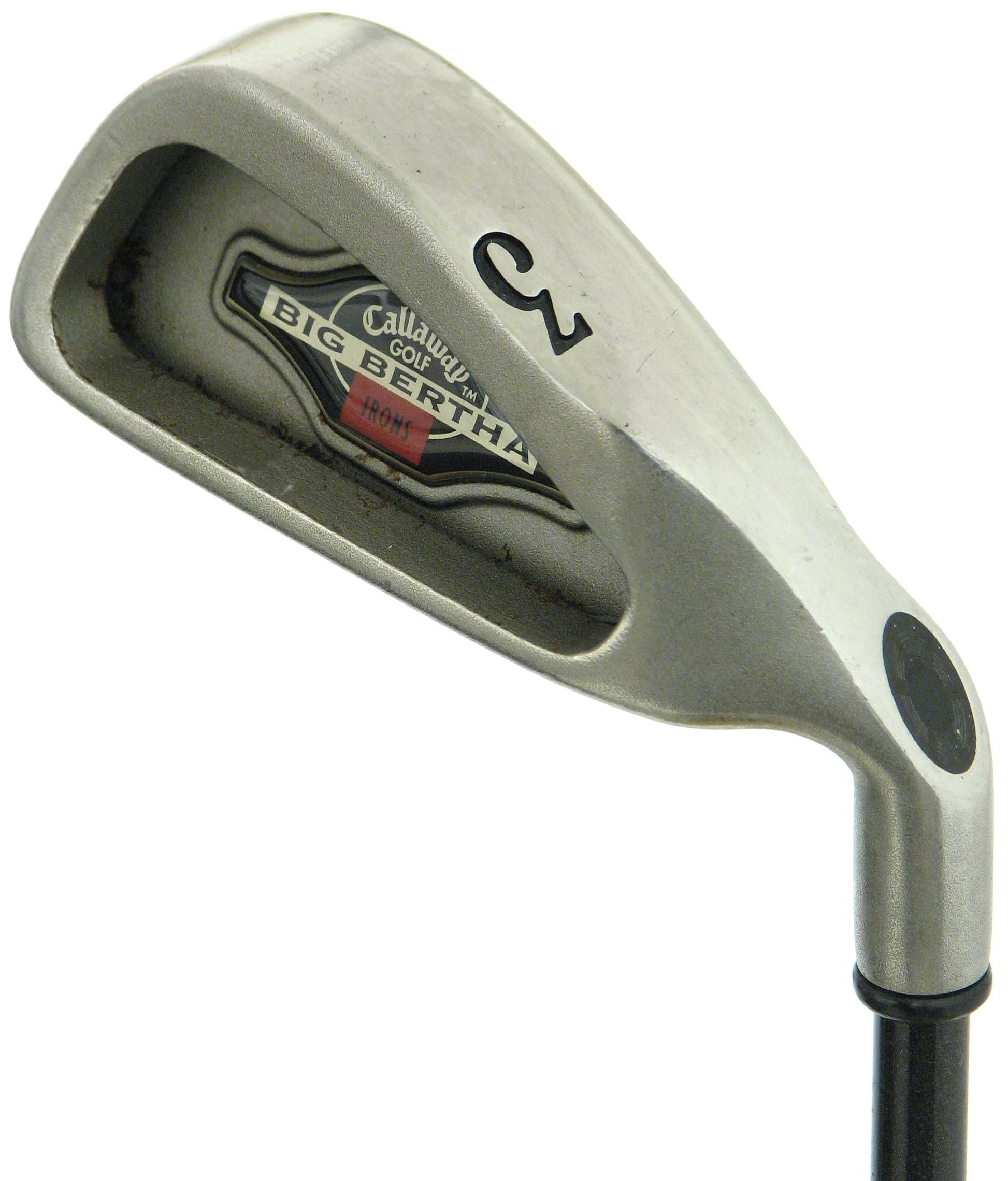 Callaway Big Bertha 1996 Iron Individual - Callaway RCH System 75i Shaft - 6 - Right Handed - Senior Flex - Standard Length - Standard Lie Angle - Men - Acceptable