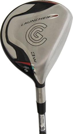 Cleveland Launcher '09 Fairway Wood - Golf Club - Left Handed - 3 Wood - 15° Loft - Regular Flex - Cleveland Fujikura Fit Shaft - Men