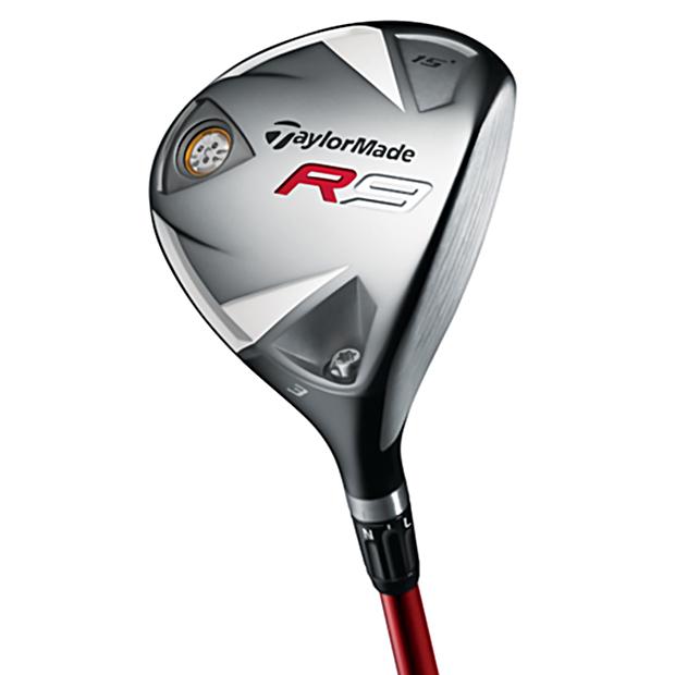 TaylorMade R9 Fairway Wood - TaylorMade Fujikura Motore 70 Shaft - 3 Wood - Right Handed - Stiff Flex - Standard Length - 15 Loft - Standard Lie Angle - Men - Acceptable