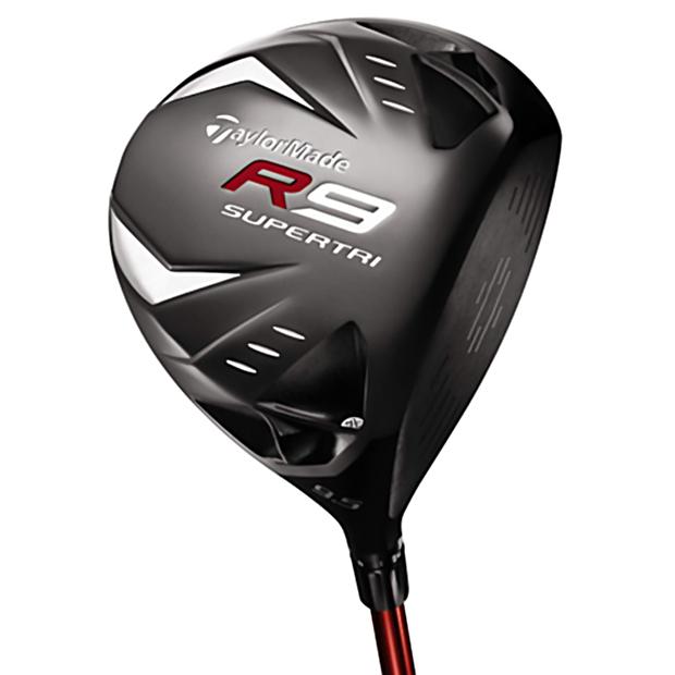 TaylorMade R9 SuperTri Driver - TaylorMade Fujikura Motore 60 Shaft - Right Handed - Regular Flex - Standard Length - 9.5 Loft - Standard Lie Angle - Men - Good