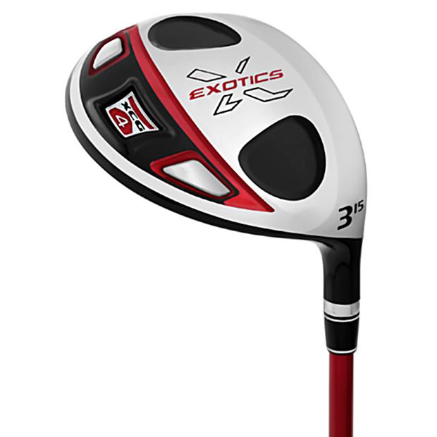 Tour Edge Exotics XCG-4 Fairway Wood - Tour Edge Fujikura Exotics Motore Tour Shaft - 3 Wood - Right Handed - Extra Stiff Flex - Standard Length - 15 Loft - Standard Lie Angle - Men - Acceptable