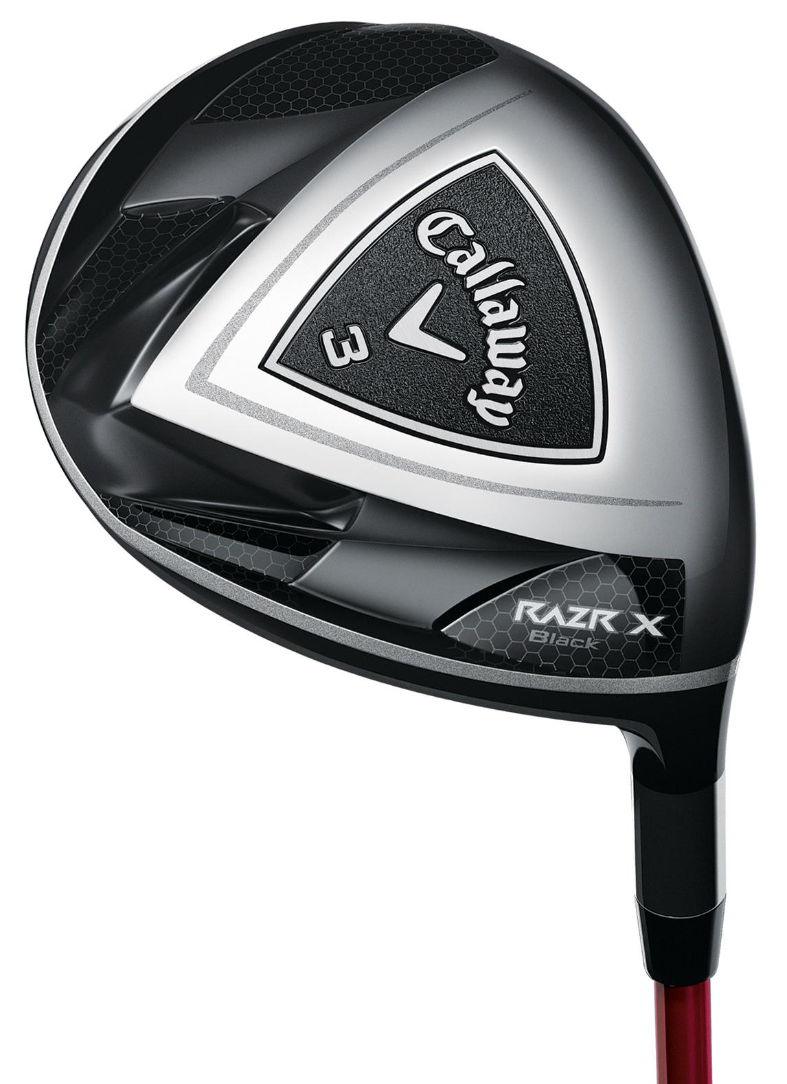 Callaway RAZR X Black Fairway Wood - Callaway RAZR X Black Fairway Shaft - 3 Wood - Left Handed - Stiff Flex - Standard Length - 15 Loft - Standard Lie Angle - Men - Good