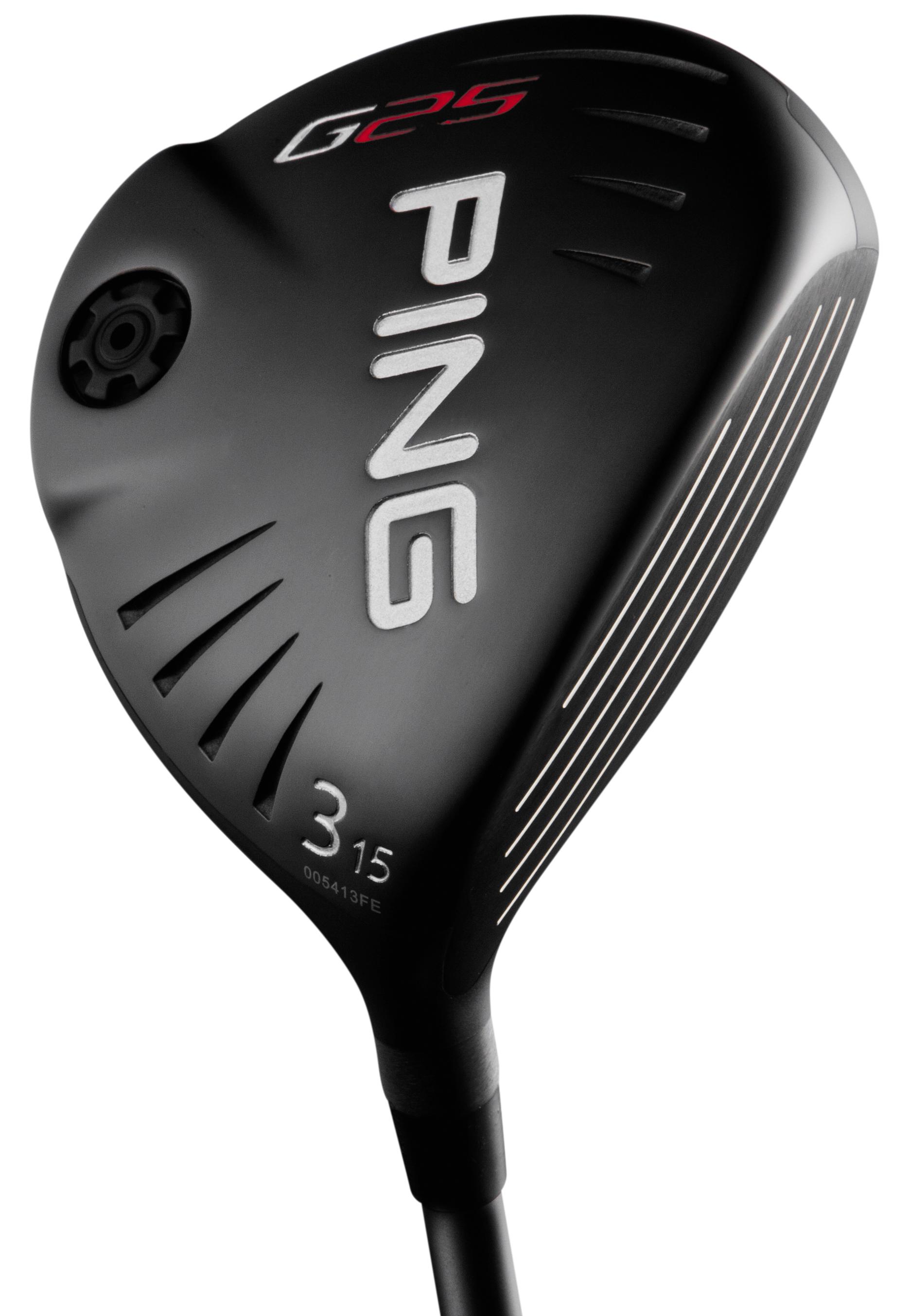 Ping G25 Fairway Wood - Ping TFC 189F Shaft - 3 Wood - Right Handed - Regular Flex - Standard Length - 15 Loft - Standard Lie Angle - Men - Acceptable
