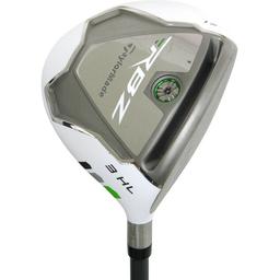 TaylorMade RocketBallz Chrome Fairway Wood - Golf Club - Left Handed - 3 Wood - 15° Loft - Stiff Flex - TaylorMade Matrix OZIK XCON 5 Shaft - Men