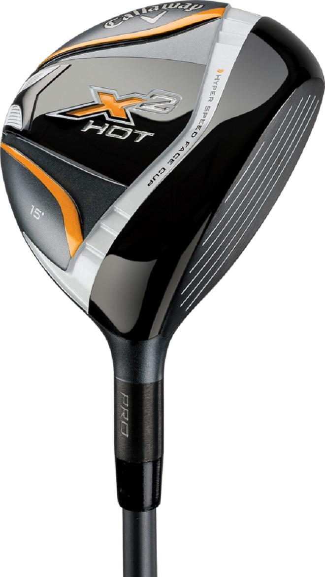 Callaway X2 Hot Pro Fairway Wood - Fujikura Speeder 757 Tour Spec Shaft - 3 Wood - Right Handed - Extra Stiff Flex - Standard Length - 15 Loft - Standard Lie Angle - Men - Acceptable