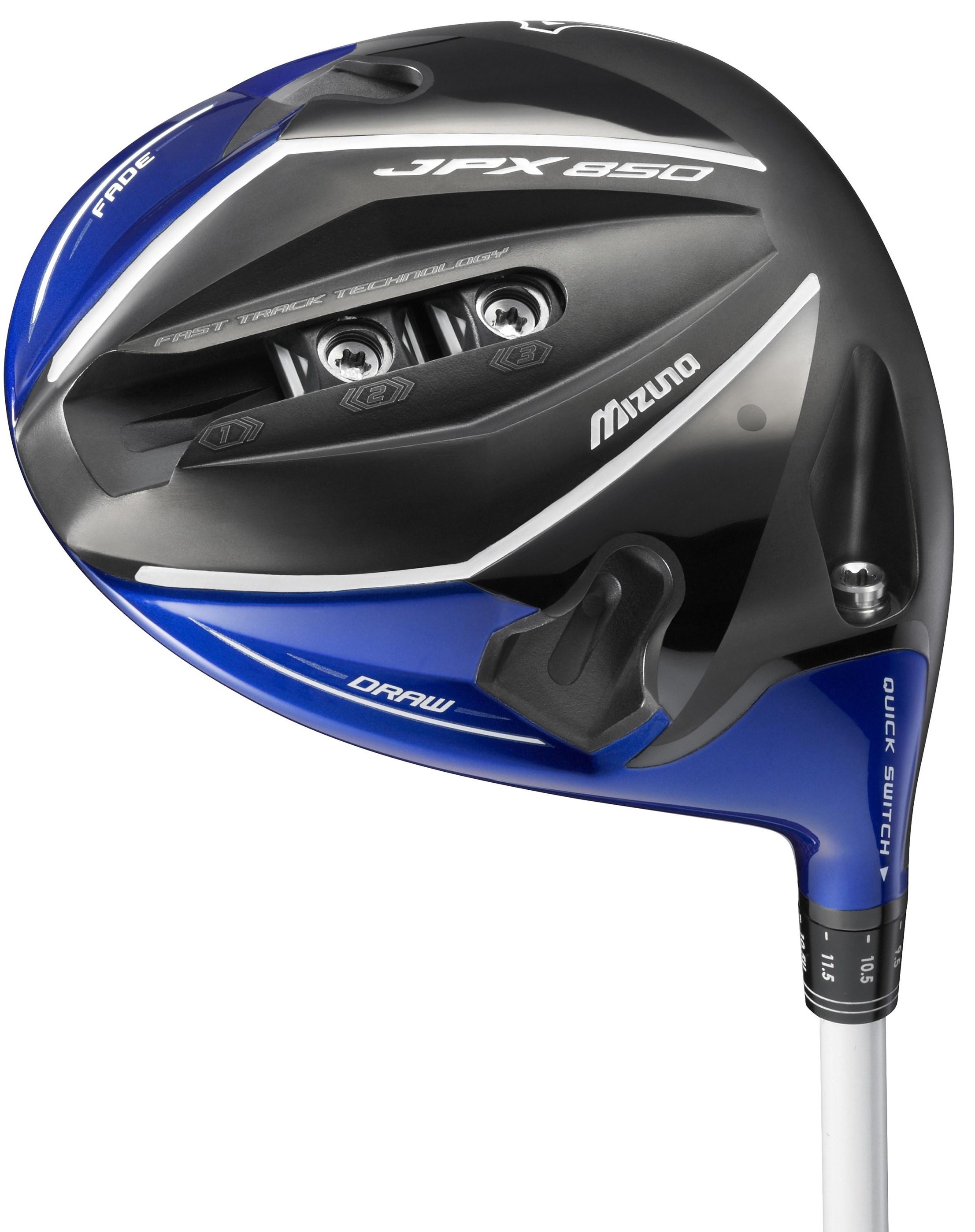 Mizuno JPX-850 Driver - Fujikura Motore Speeder VC 6.3 TS Shaft - Right Handed - Senior Flex - Standard Length - Adjustable Loft - Standard Lie Angle - Men - Good