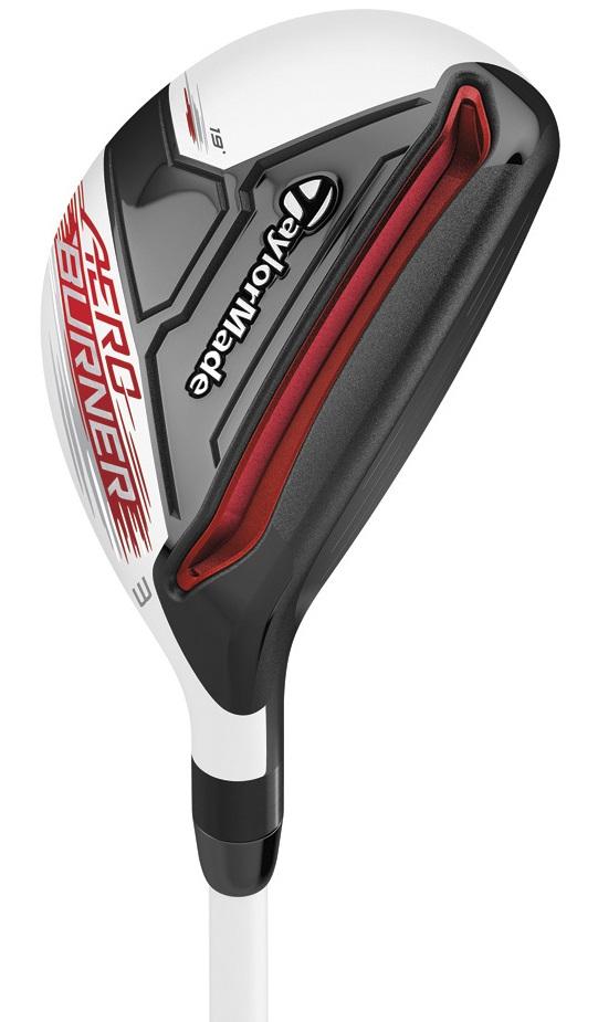TaylorMade AeroBurner Rescue Hybrid - TaylorMade Matrix Speed RUL Shaft - 3H - Right Handed - Stiff Flex - Standard Length - 19 Loft - Standard Lie Angle - Men - Good