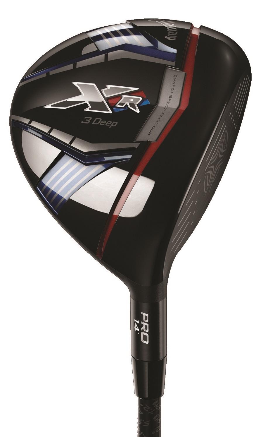 Callaway XR Deep Fairway Wood - Mitsubishi Rayon Fubuki Z 50 Shaft - 3 Wood - Left Handed - Senior Flex - Standard Length - 14 Loft - Standard Lie Angle - Men - Acceptable
