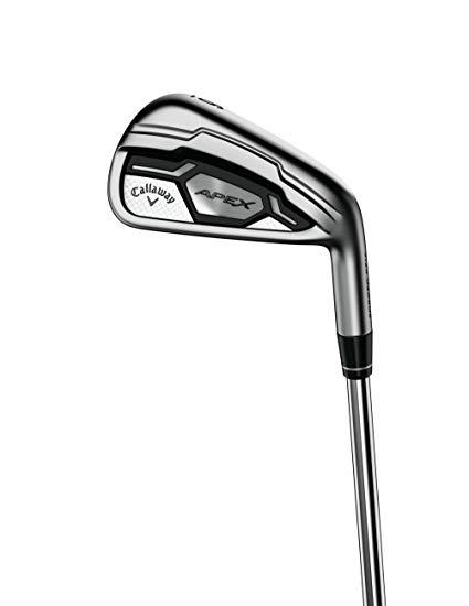 Callaway Apex CF16 Iron Set - UST Mamiya Recoil ES 780 Shaft - 6 - Right Handed - Stiff Flex - 2* flat Length - 2* flat Lie Angle - Men - Acceptable
