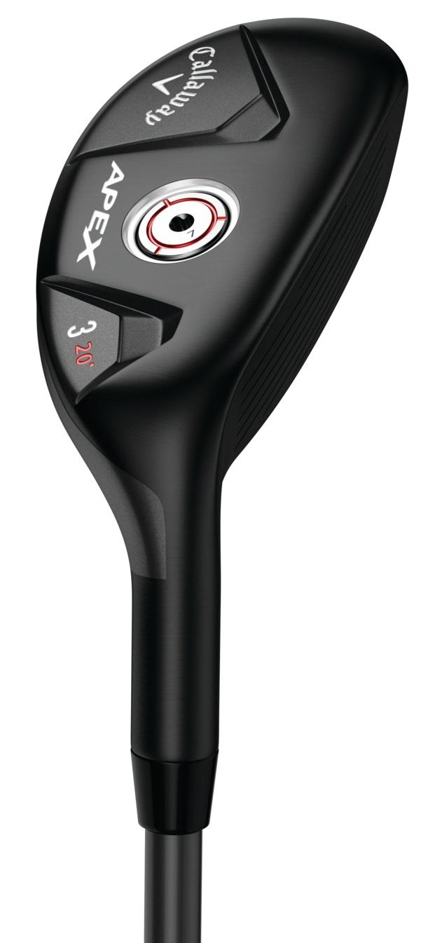 Callaway Apex Hybrid - Mitsubishi Rayon Kuro Kage Black 80HY Shaft - 4H - Left Handed - Regular Flex - Standard Length - 23 Loft - Standard Lie Angle - Men - Good