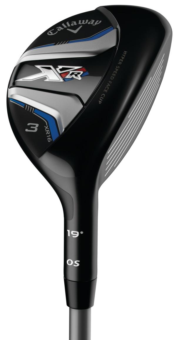 Callaway XR OS Hybrid - Mitsubishi Rayon Fubuki AT 55 Shaft - 4H - Left Handed - Regular Flex - Standard Length - 22 Loft - Standard Lie Angle - Men - Good