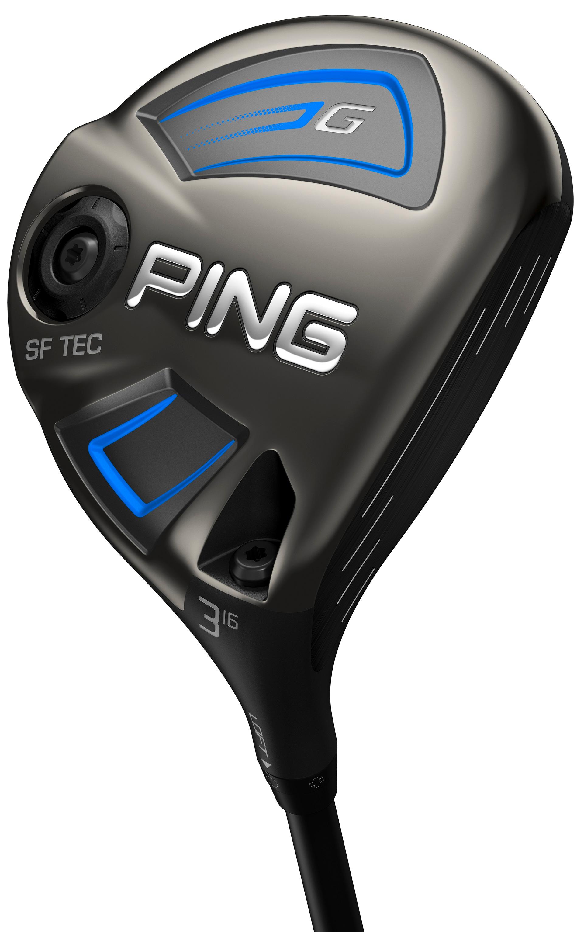 Ping G SF Tec Fairway Wood - Ping Alta 65 Shaft - 3 Wood - Right Handed - Regular Flex - Standard Length - 16 Loft - Standard Lie Angle - Men - Acceptable
