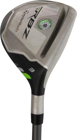 TaylorMade RocketBallz Black Rescue Hybrid - Golf Club - Left Handed - 4H - 22° Loft - Regular Flex - TaylorMade RBZ 65 Shaft - Men