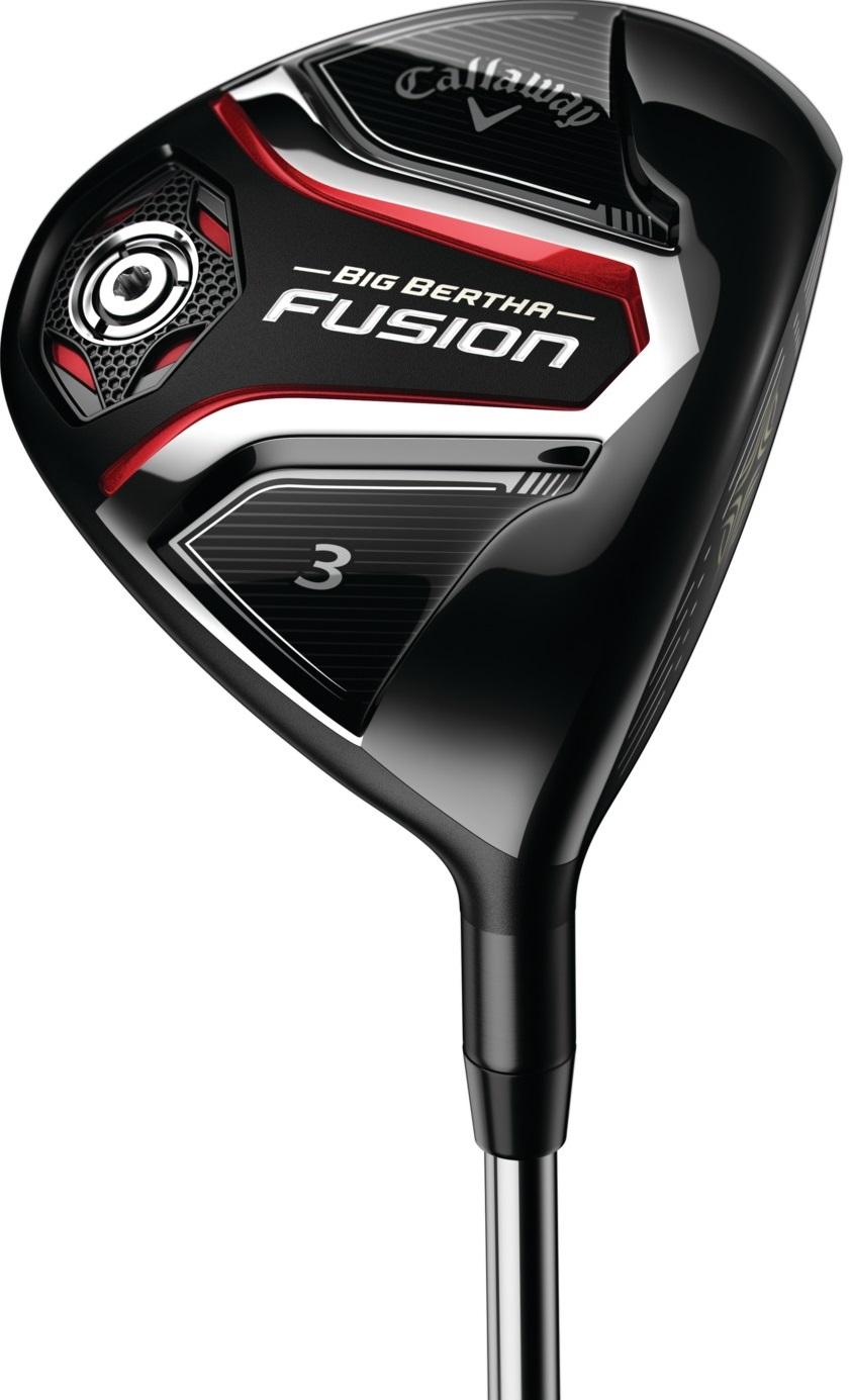 Callaway Big Bertha Fusion 2017 Fairway Wood - UST Recoil 450 ES Shaft - 3 Wood - Right Handed - Stiff Flex - Standard Length - 15 Loft - Standard Lie Angle - Men - Acceptable