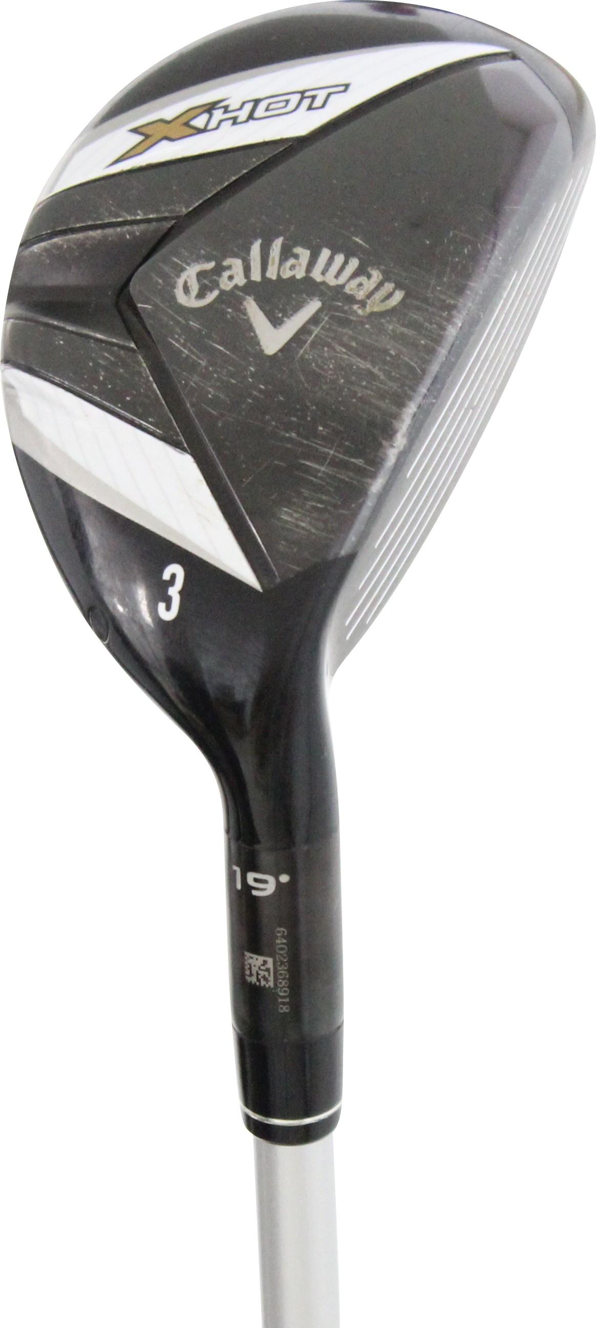 Callaway X Forged Utility CF18 Hybrid - Callaway X Hot Shaft - 4H - Left Handed - Uniflex Flex - Standard Length - 22 Loft - Standard Lie Angle - Men - Good
