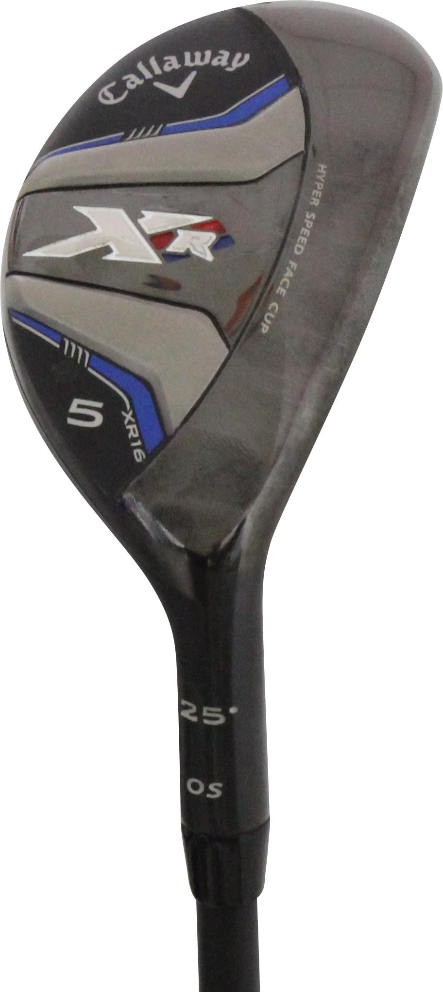 Callaway XR 16 OS Hybrid - Mitsubishi Rayon Fubuki AT 60 Shaft - 3H - Left Handed - Stiff Flex - Standard Length - 19 Loft - Standard Lie Angle - Men - Acceptable