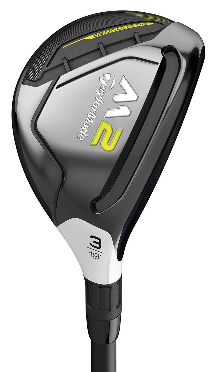 TaylorMade M2 Rescue 2017 Hybrid - TaylorMade REAX 65 Shaft - 4H - Right Handed - Regular Flex - Standard Length - 22 Loft - Standard Lie Angle - Men - Good