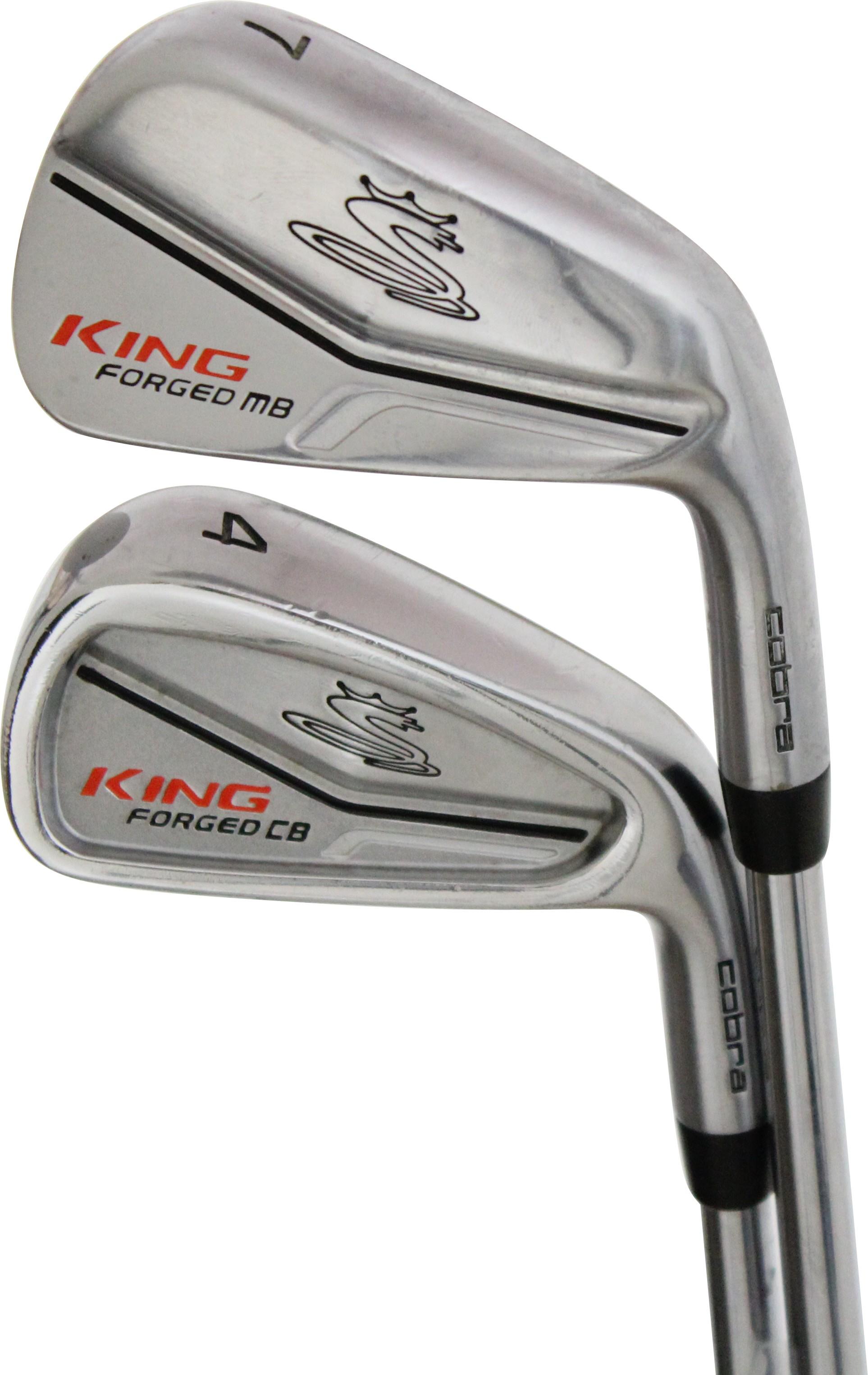 Cobra King Forged CB/MB Combo 2018 - FST KBS Tour C Shaft - 4 - Right Handed - Stiff Flex - Standard Length - Standard Lie Angle - Men - Acceptable