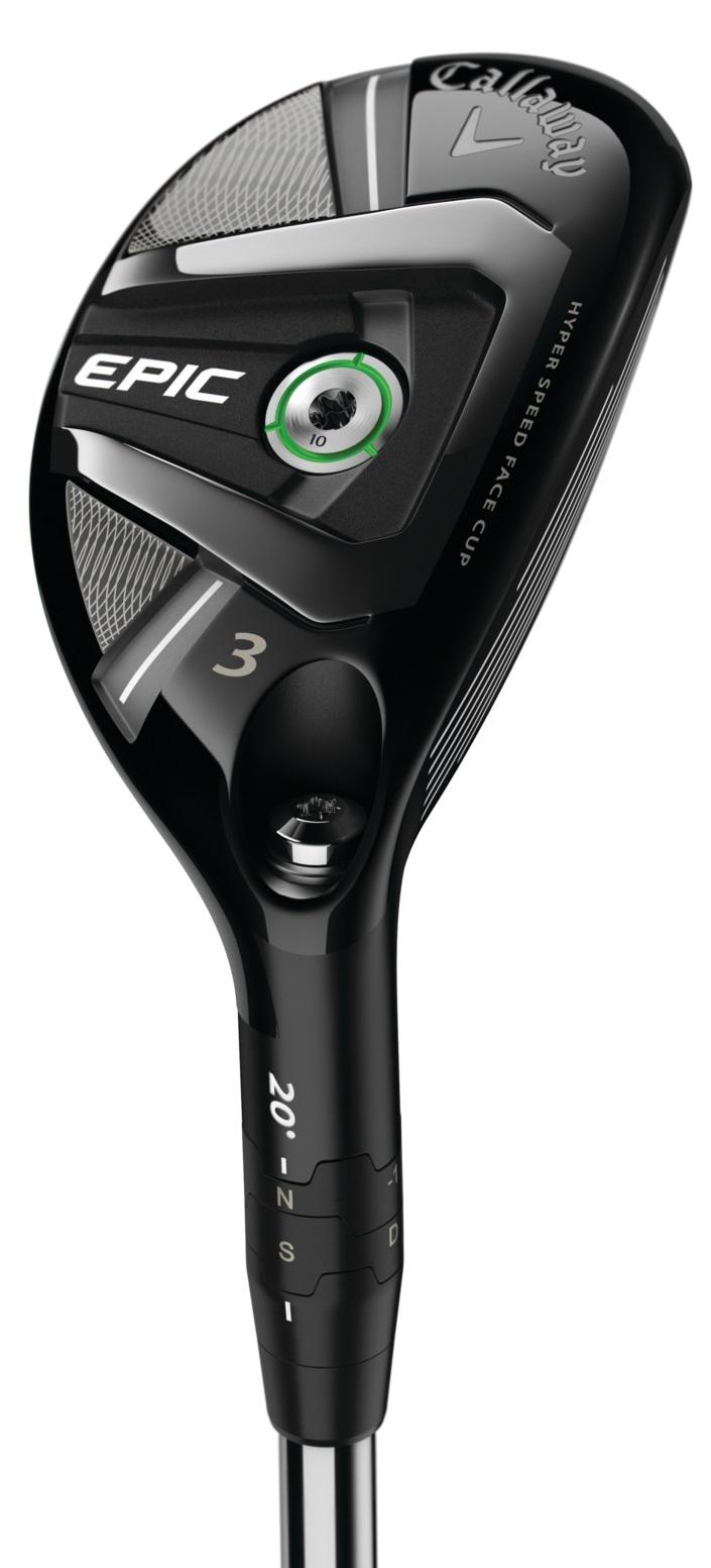 Callaway Epic Hybrid - UST Mamiya Recoil 660 Shaft - 3H - Left Handed - Senior Flex - Standard Length - 20 Loft - Standard Lie Angle - Men - Acceptable