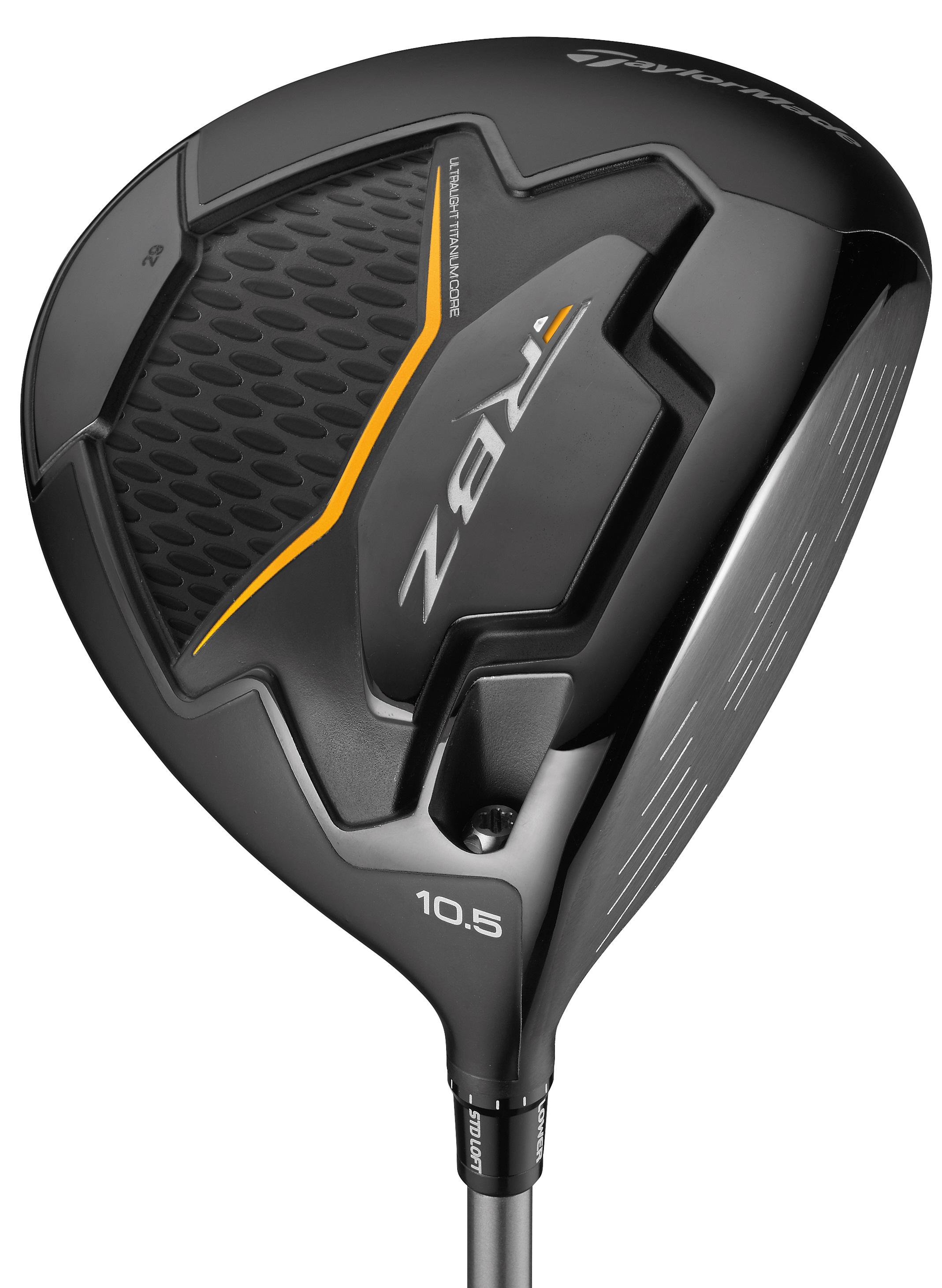 TaylorMade RBZ Black Driver - Matrix Ozik MFS 55X4 White Tie Shaft - Left Handed - Regular Flex - Standard Length - 10.5 Loft - Standard Lie Angle - Men - Good