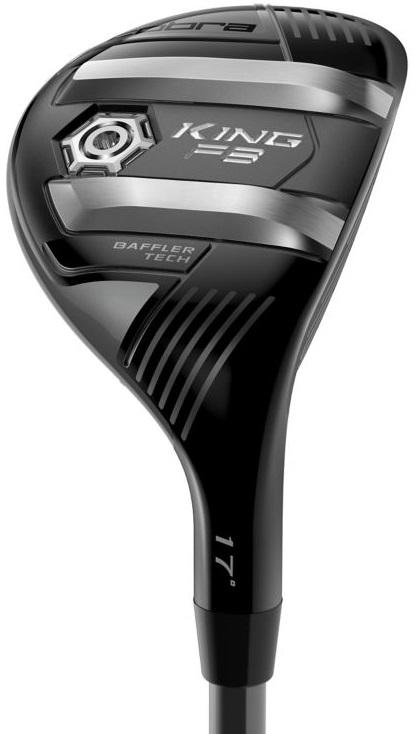 Cobra King F8 Nardo Grey Hybrid - UST Mamiya Recoil 780 ES SmacWrap Shaft - 3H - Left Handed - Regular Flex - Standard Length - 19 Loft - Standard Lie Angle - Men - Good