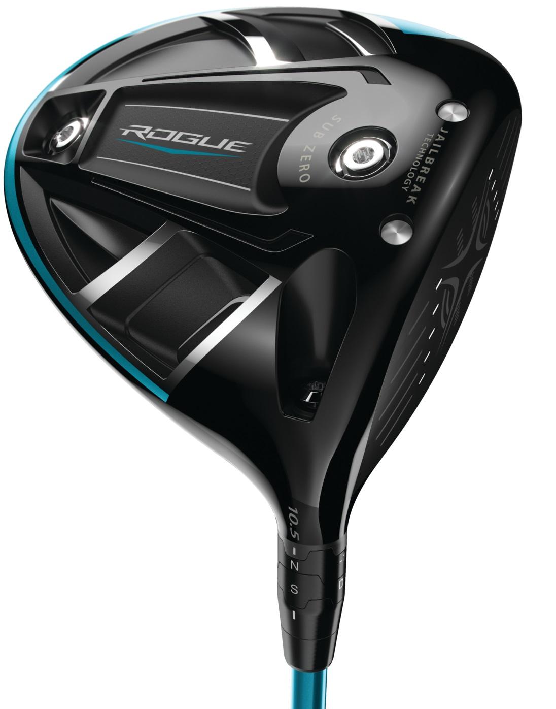 Callaway Rogue Sub Zero Driver - Project X Cypher Black 40 Shaft - Right Handed - 5 Flex - Standard Length - 9 Loft - Standard Lie Angle - Men - Acceptable