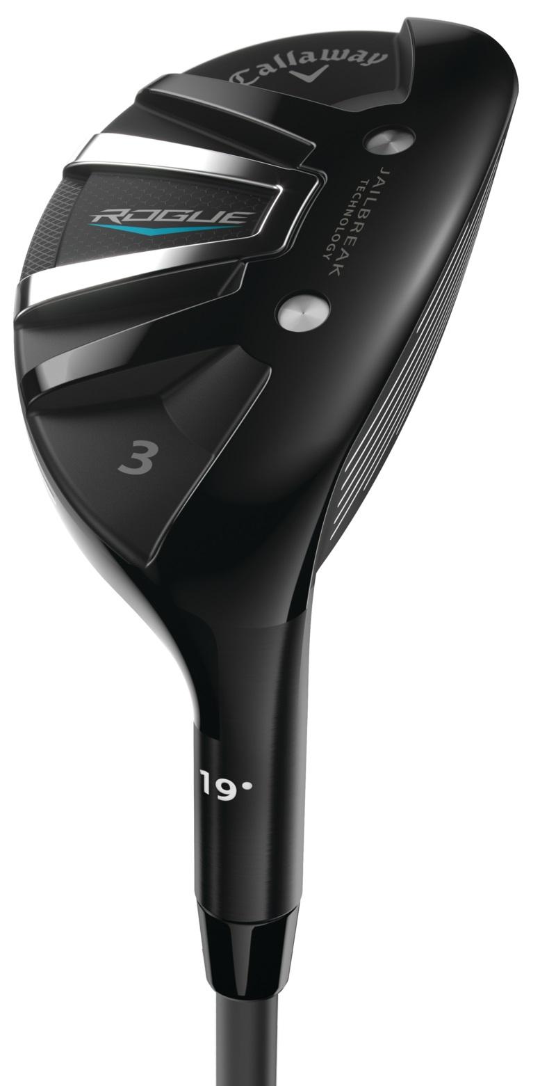 Callaway Rogue Hybrid - Aldila Tour Green 85 Shaft - 3H - Right Handed - Extra Stiff Flex - Standard Length - 19 Loft - Standard Lie Angle - Men - Acceptable