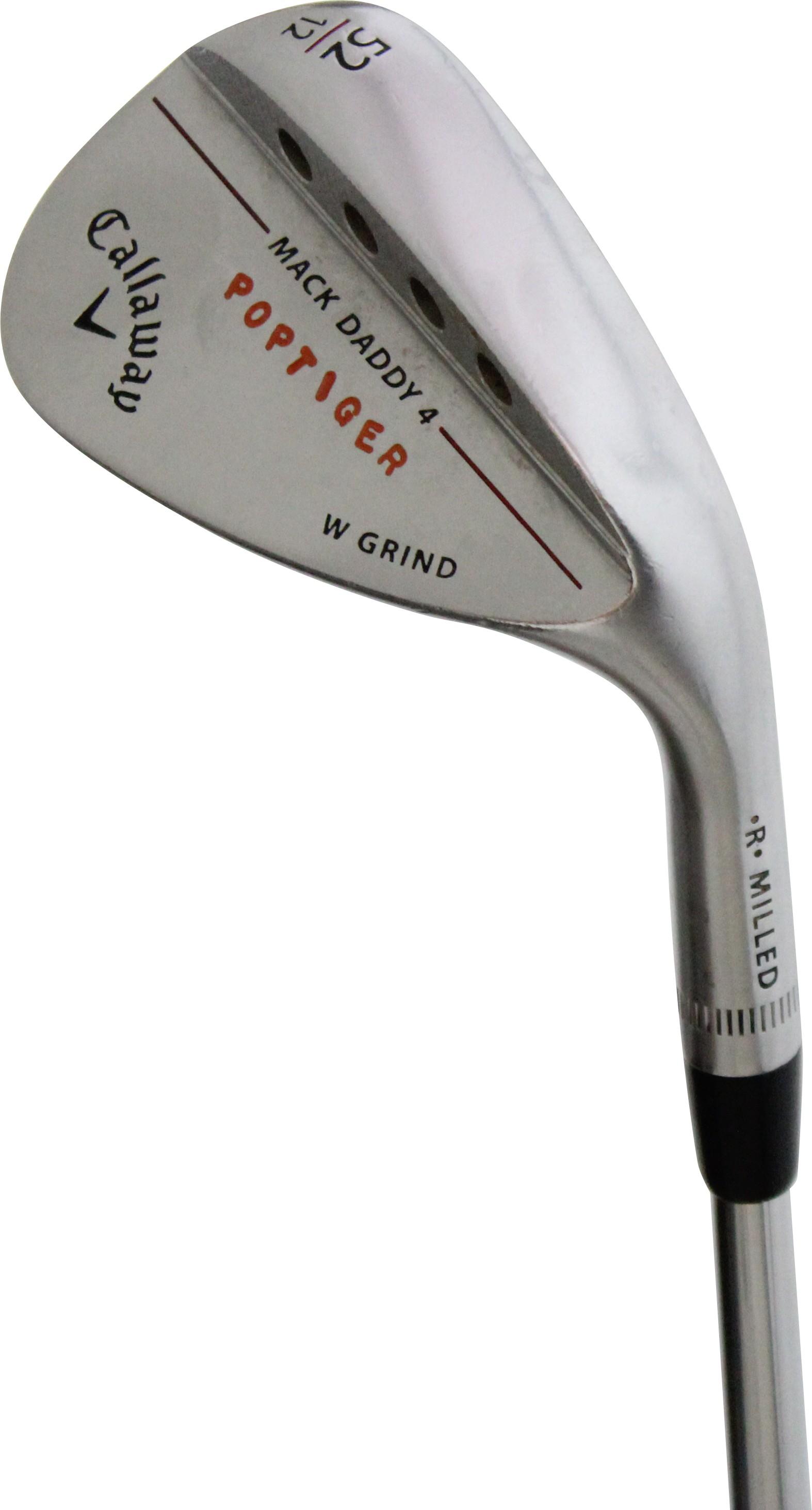 Callaway MD4 Chrome W Grind Wedge - True Temper Dynamic Gold Tour Issue Red 115 Shaft - Lob Wedge - Right Handed - Stiff Flex - Standard Length - 58 Loft - Standard Lie Angle - Men - Good