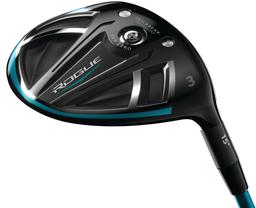 Callaway Rogue Sub Zero Fairway Wood - Golf Club - Left Handed - 3 Wood - 15° Loft - Stiff Flex - Aldila Synergy 60g Shaft - Men