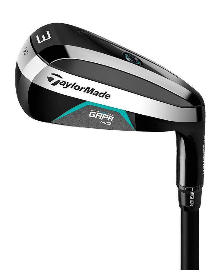 TaylorMade GAPR Mid Hybrid - FST KBS Hybrid Shaft - 3H - Right Handed - Stiff Flex - Standard Length - 18 Loft - Standard Lie Angle - Men - Good