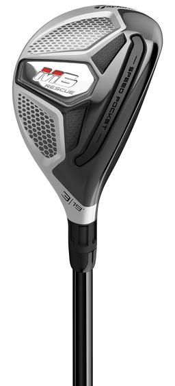 TaylorMade M6 Hybrid - Golf Club - Left Handed - 4H - 22° Loft - Regular Flex - Fujikura Atmos Orange 6 Shaft - Men