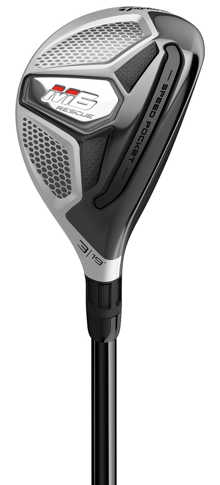 TaylorMade M6 Hybrid - Fujikura Atmos Orange 6 Shaft - 4H - Left Handed - Regular Flex - Standard Length - 22 Loft - Standard Lie Angle - Men - Good