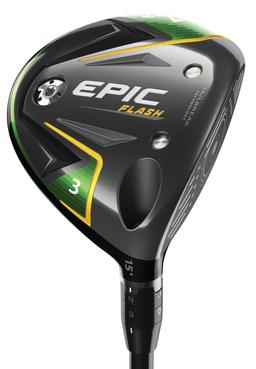 Callaway Epic Flash Fairway Wood Women - Golf Club - Left Handed - 3 Wood - 15° Loft - 5.5 Flex - Project X HZRDUS T800 65 Shaft - Woman