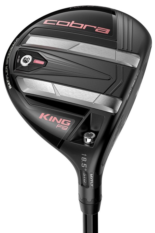 King F9 SpeedBack Black Pink Fairway Wood Women