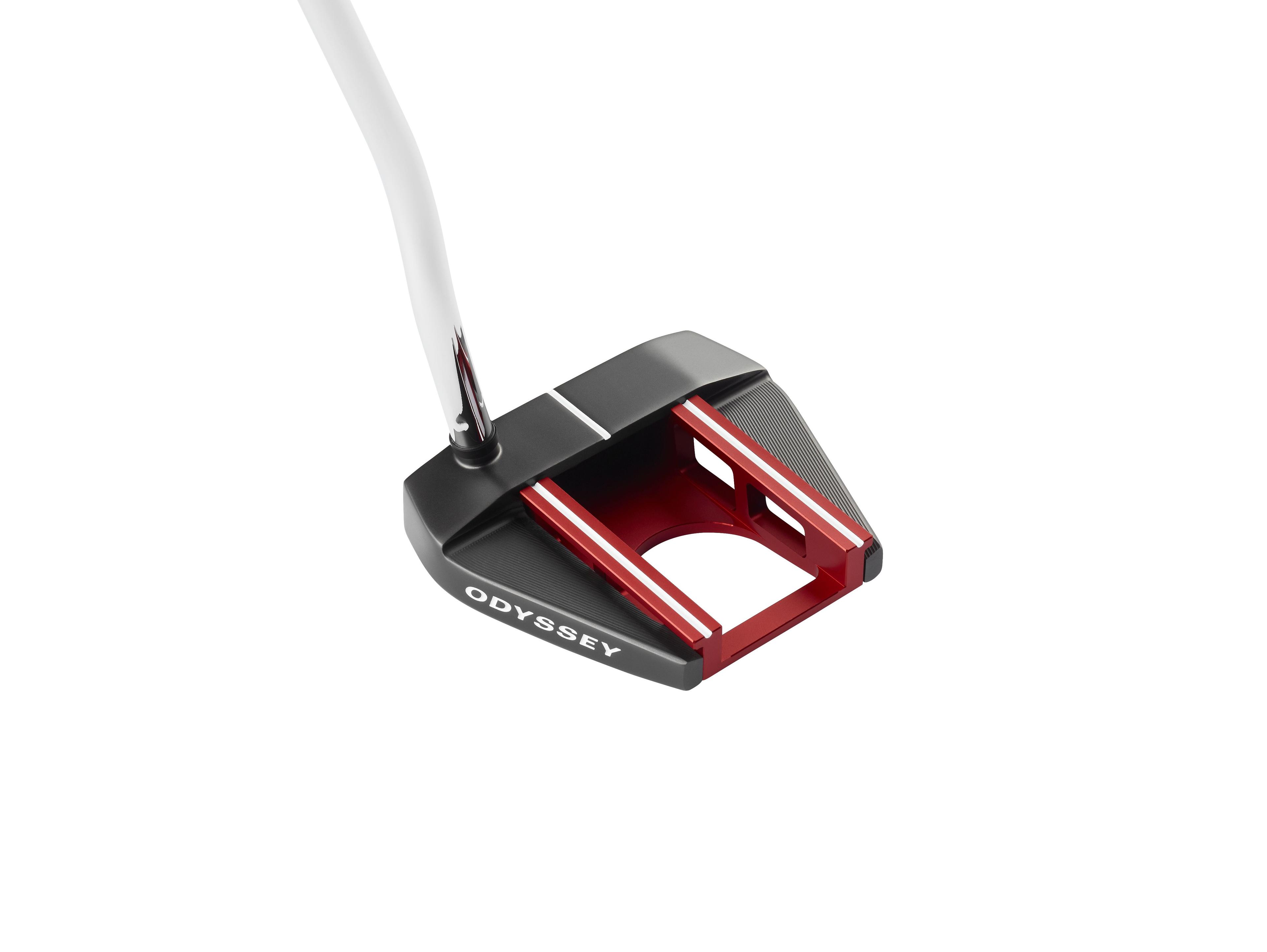 Odyssey EXO Stroke Lab 7 Mini OS Putter - Odyssey Stroke Lab Bi Shaft - Standard - Left Handed - Putterflex Flex - Standard Length - Standard Lie Angle - Men - Good
