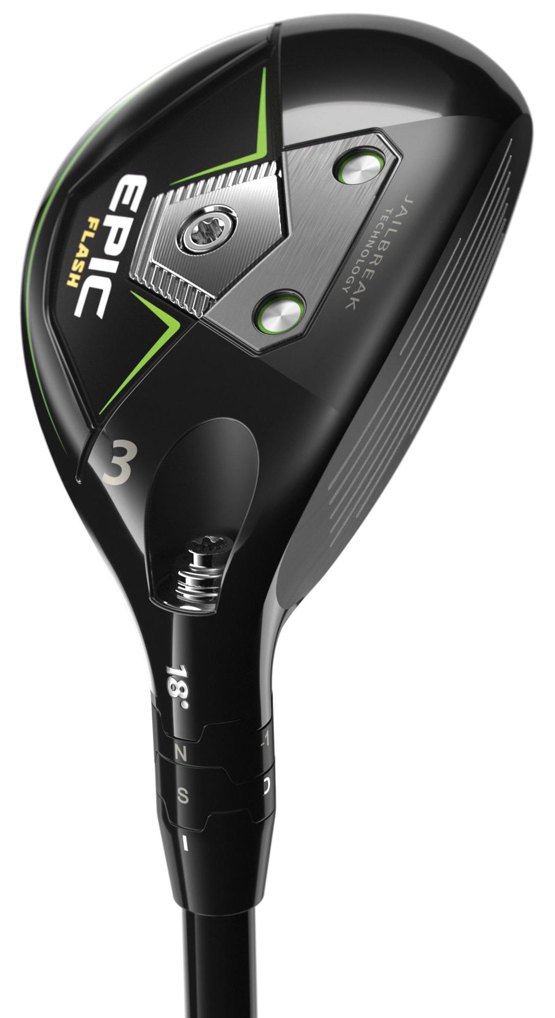 Callaway Epic Flash Hybrid - Mitsubishi Chemical Tensei AV White 65 Shaft - 4H - Left Handed - Regular Flex - Standard Length - 21 Loft - Standard Lie Angle - Men - Acceptable
