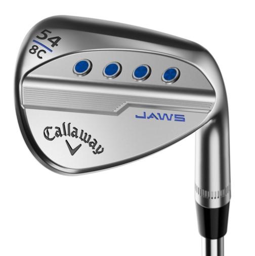 Callaway MD5 JAWS Chrome C Grind Wedge - True Temper Tour Issue 115 Blue S200 Shaft - Lob Wedge - Right Handed - Wedgeflex Flex - Standard Length - 58 Loft - Standard Lie Angle - Men - Acceptable